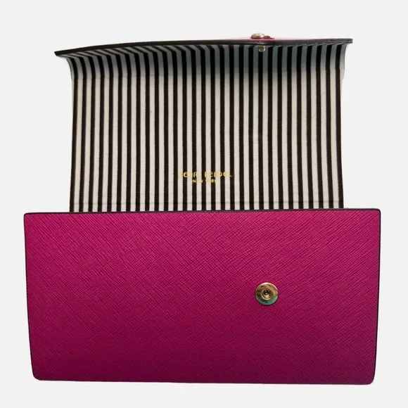 HENRI BENDEL ⭐️ saffiano leather foldable sunglasses case - Picture 4 of 10